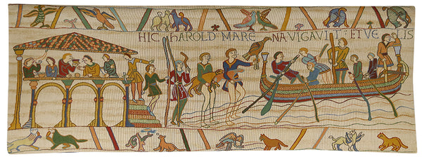 Bayeux Tapestry- Harold travels to France