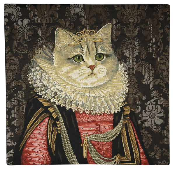 Cat with Crown and Ruff