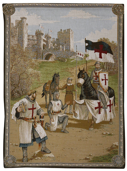 Templar before castle